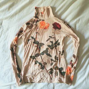 ❌SOLD❌Dries van Noten SAMPLE FW19 Floral turtleneck